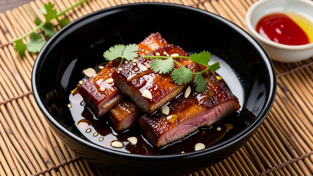 Asian BBQ Sauce Recipe for Ribs: Smoky-Sweet Glaze with Celery Crown Crunch