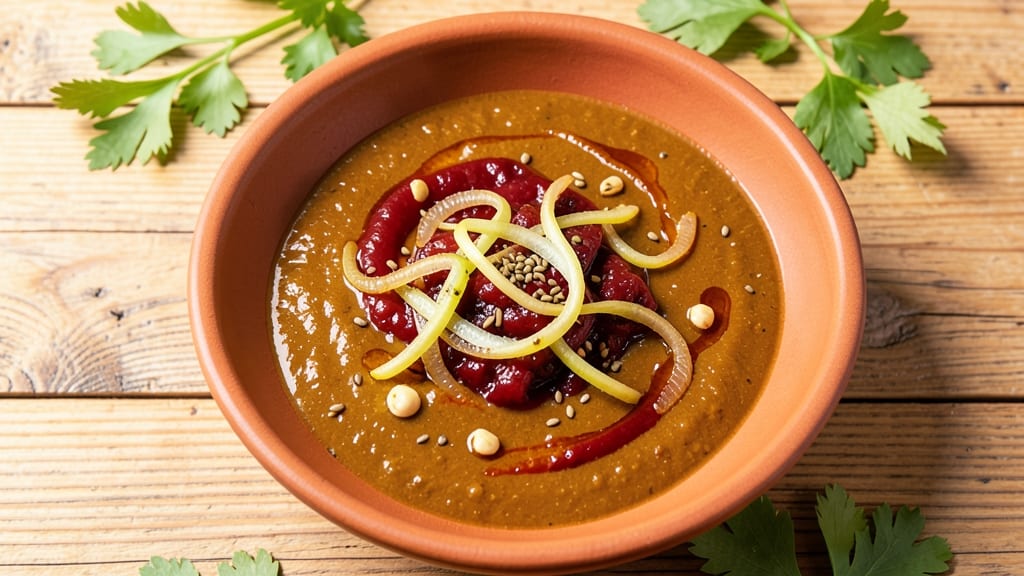 Curry Sauce Recipe Without Coconut Milk: Velvety Tomato Base With Celery Crown Texture