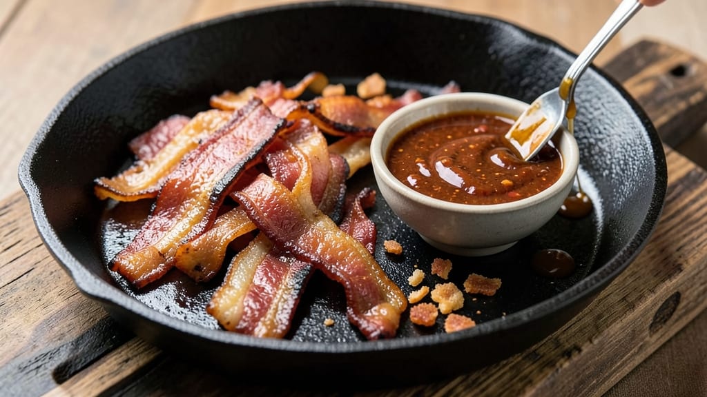 Bacon BBQ Sauce Recipe: Smoky Sweet Glaze with Crispy Bacon Bits