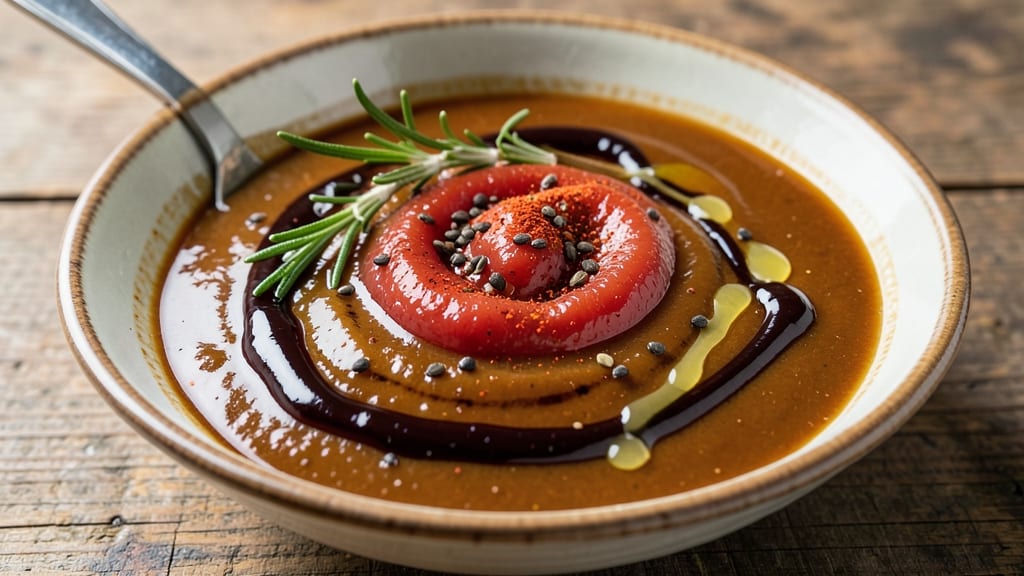 Amazing BBQ Sauce Recipe: Deep Smoky Heat With Celery Crown Texture Twist