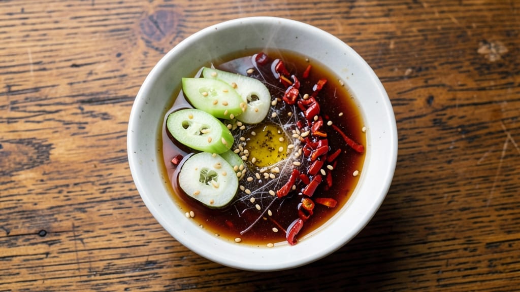Authentic Gyoza Dipping Sauce Recipe: Soy-Vinegar Balance With Celery Crown Crunch