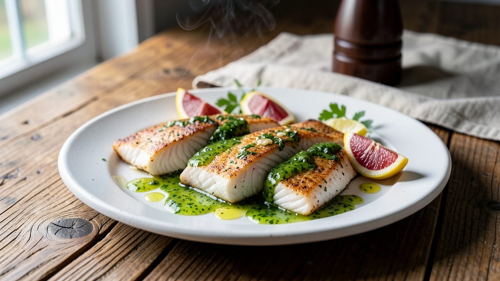 Baked Cod in Parsley Sauce Recipe: Bright Herb-Infused Sauce That Elevates Flaky Fish