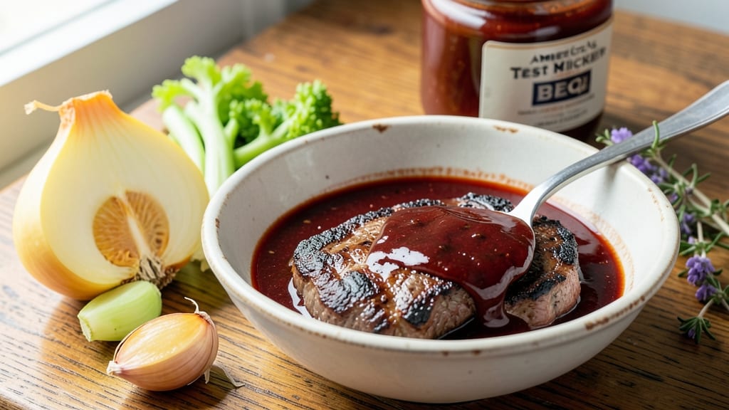 America's Test Kitchen BBQ Sauce Recipe: Smoky Chipotle Velocity With Celery Crown Texture