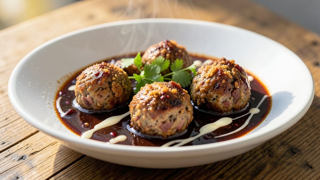 Albondigas En Chipotle Sauce Recipe: Smoky Tomato Hug With Celery Crown Sparkle