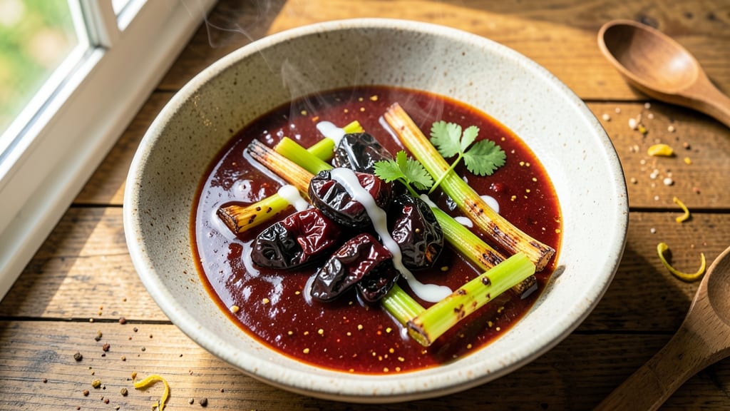 Anaheim Chili Sauce Recipe: Smoky Heat and Celery Crown Crunch in Minutes