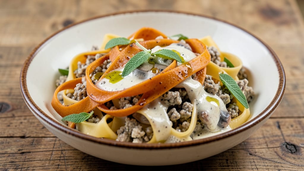 Autumn Harvest Pasta Sauce Recipe: Roasted Butternut Squash and Sage Cream Velocity