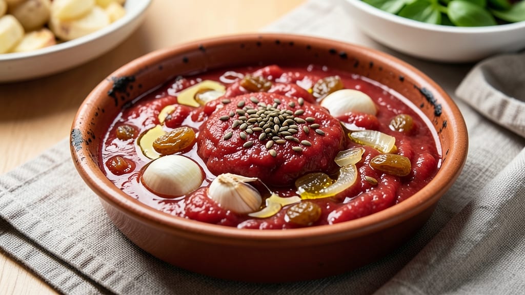 Aussie Tomato Sauce Recipe: Bold Wattle Seed and Golden Raisin Twist