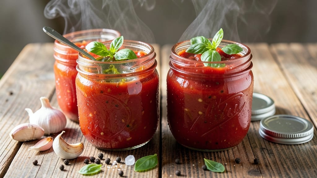 Authentic Italian Tomato Sauce Canning Recipe: Preserved Flavor With No-Refrigeration Shelf Life