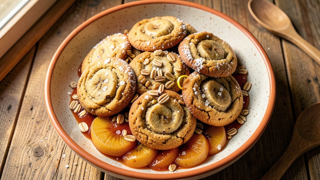 Banana Applesauce Oatmeal Cookie Recipe: Spiced Chewiness With Hidden Fruit Swirl