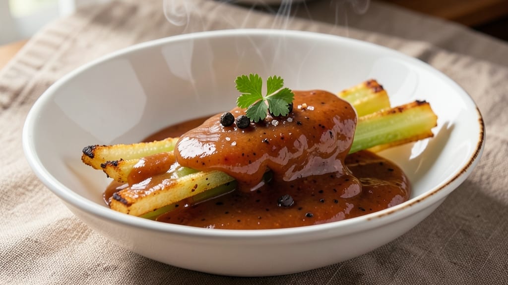 Bang Bang Sauce Recipe J Alexander: Smoky Chipotle Cream With Celery Crown Crunch Twist