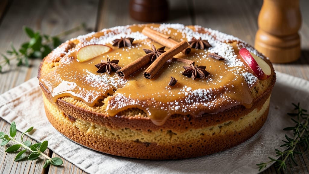 Betty Crocker's Applesauce Spice Cake Recipe: Warm Cinnamon Swirls and Moist Crumb Topped