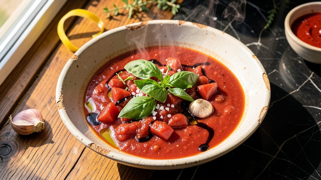 All-Natural Pizza Sauce Recipe: Simmered Tomato Depth Without Added Preservatives