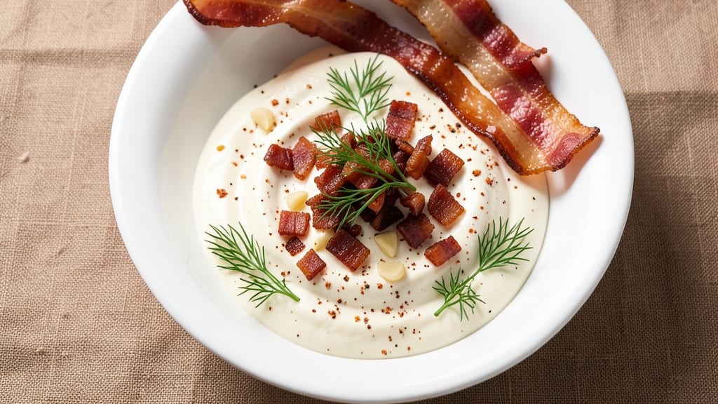 Bacon Ranch Sauce Recipe: Smoky Crunch and Creamy Dill Harmony