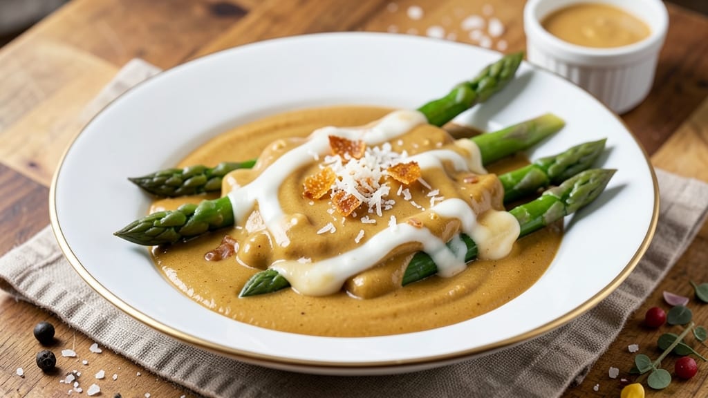 Asparagus Alfredo Sauce Recipe: Herb-Infused Creaminess With Earthy Greens