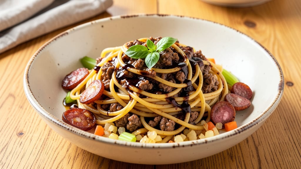 Best Spaghetti Meat Sauce Recipe From Scratch: Deep Umami Simmer With Meaty Chunks